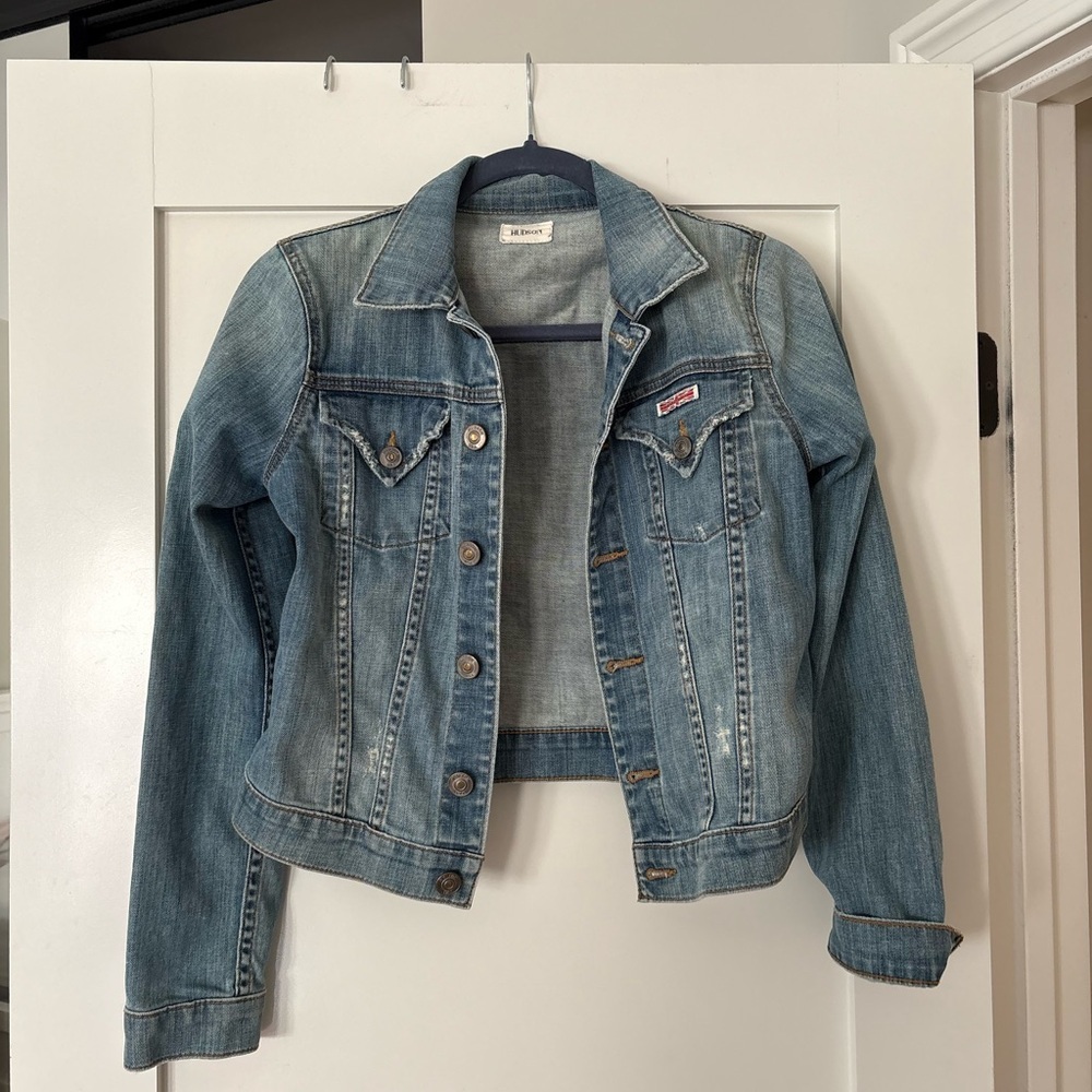 Hudson Denim Jacket - Light Blue Women's Jean Jacket